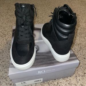 *NEW* in box JLO Blakley wedge tennis shoes